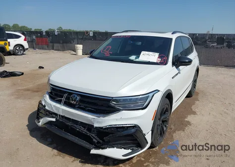 2024 Volkswagen Tiguan 2.0T Se R-Line Black from USA, damaged, VIN 3VVCB7AX9RM112884